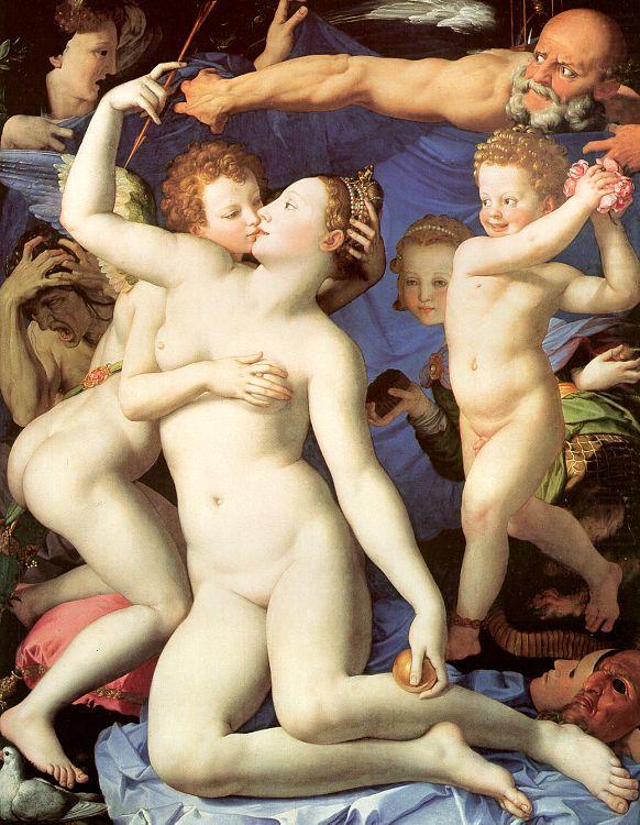 Agnolo Bronzino An Allegory of Venus and Cupid china oil painting image